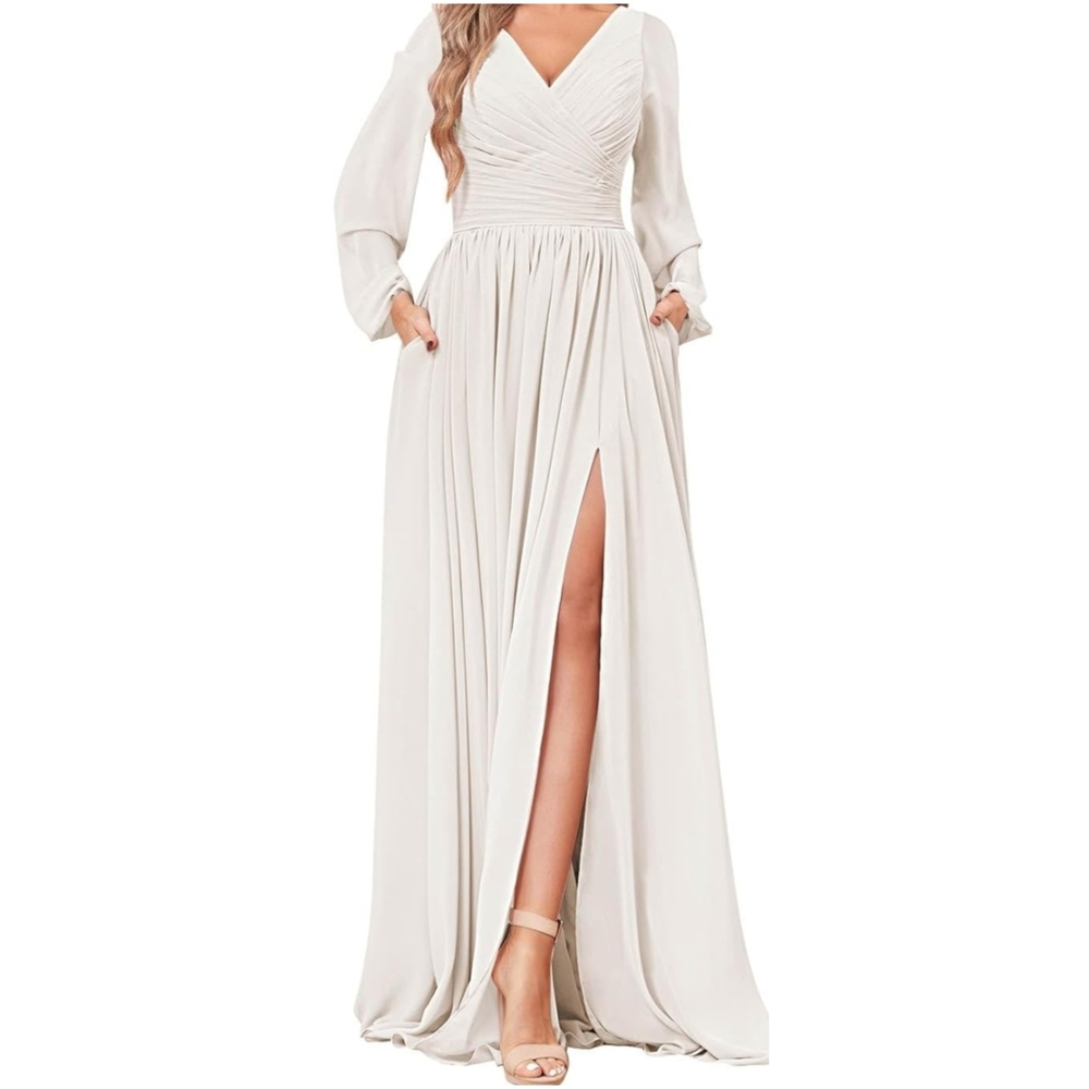 Elegant Ivory/ Cream Wedding Dress